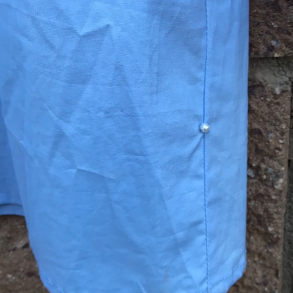 Pearl by Lela Rose Poplin Tie Sleeve Top - Picture 3 of 7